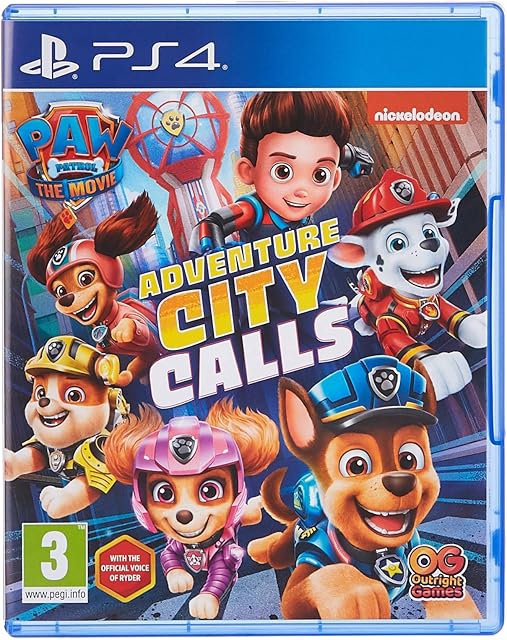 Paw Patrol The Movie Adventure City Calls (PS4)