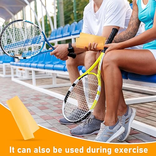 Miniatura 2 de Juexica 4 toallas para tenis, agarre de mano, potenciador de tracción para golf, béisbol, fútbol, sóftbol, baloncesto, 7.9 x 7.9 pulgadas