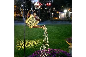 Solar Watering Can Lights with Extended Battery Life