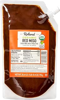 Roland Foods Organic Red Miso Paste, 26.4 Ounce Pouch, Pack of 1