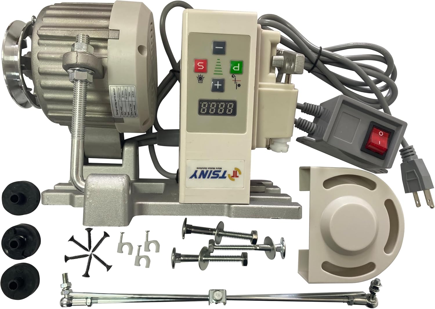 AC 110V Industrial Sewing Machine Servo Motor ThreePhases