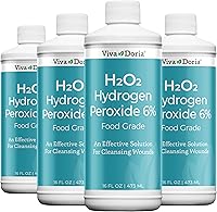 Vista 4 de Viva Doria Peróxido de hidrógeno 6 por ciento, 20 volúmenes, grado alimenticio, 16 onzas líquidas