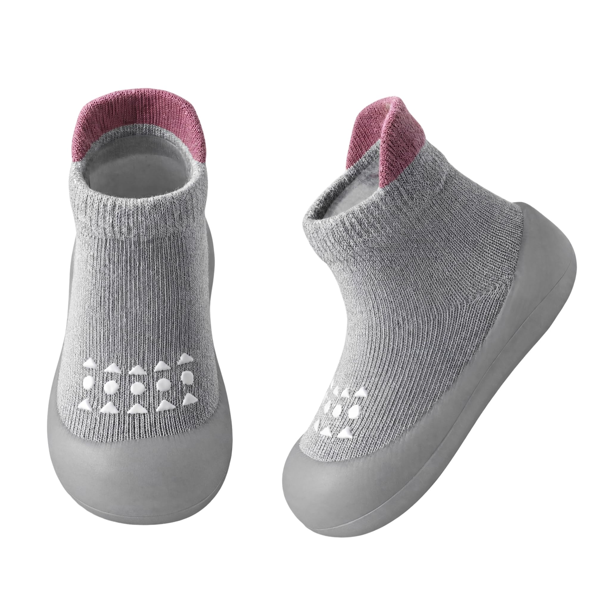 Baby Sock Shoes Toddler Walking Shoes Infant Non-Slip Slippers with Soft Rubber Sole Baby Boys Girls Sneakers-image-48