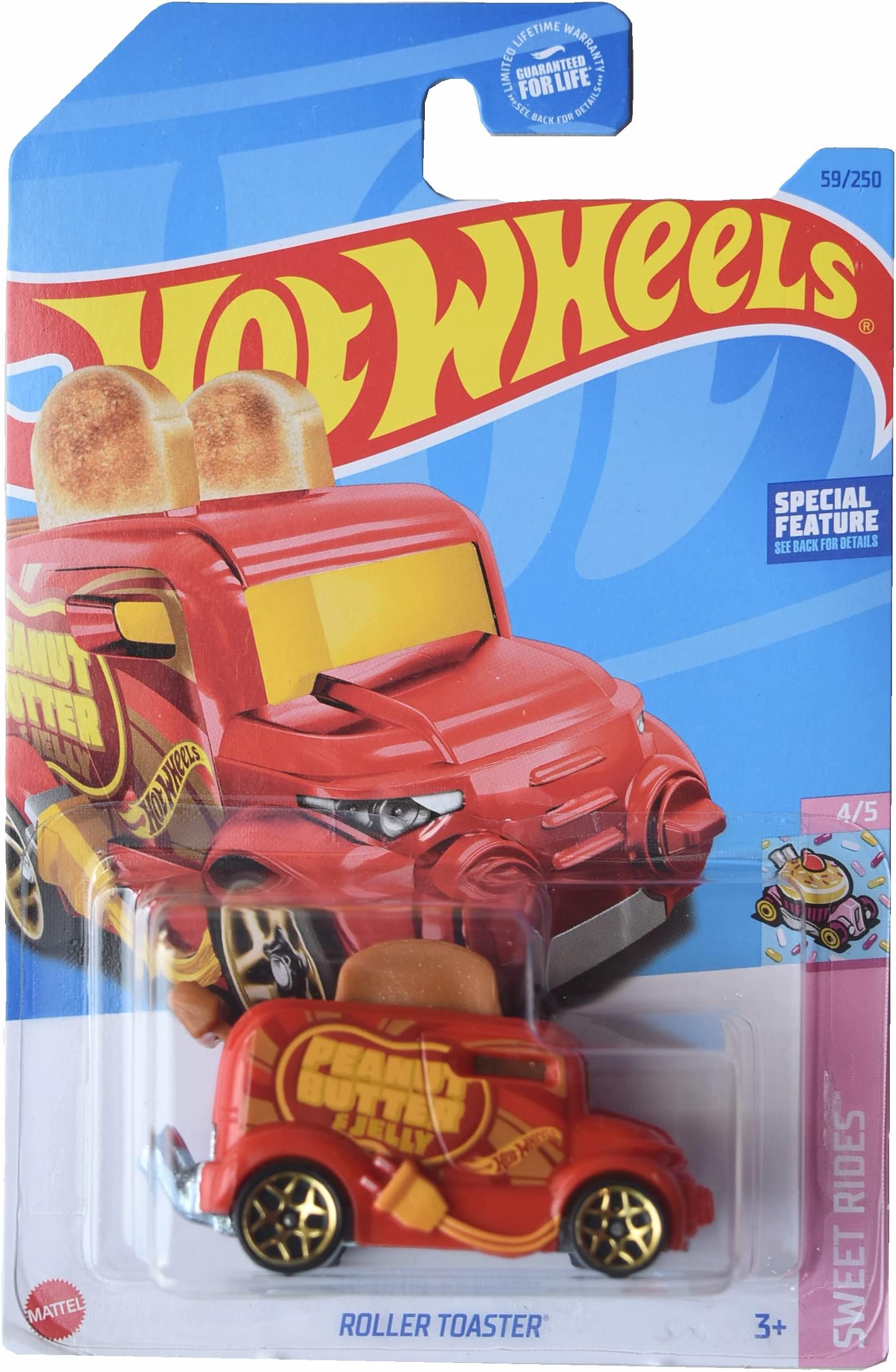Hot Wheels Roller Toaster, Sweet Rides 4/5