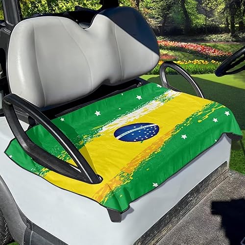 GIFTPUZZ Fundas de asiento de carrito de golf para Club Car Aislamiento de Calor Cojín de Asiento Ligero Manta de Golf Deportes Accesorios de Golf
