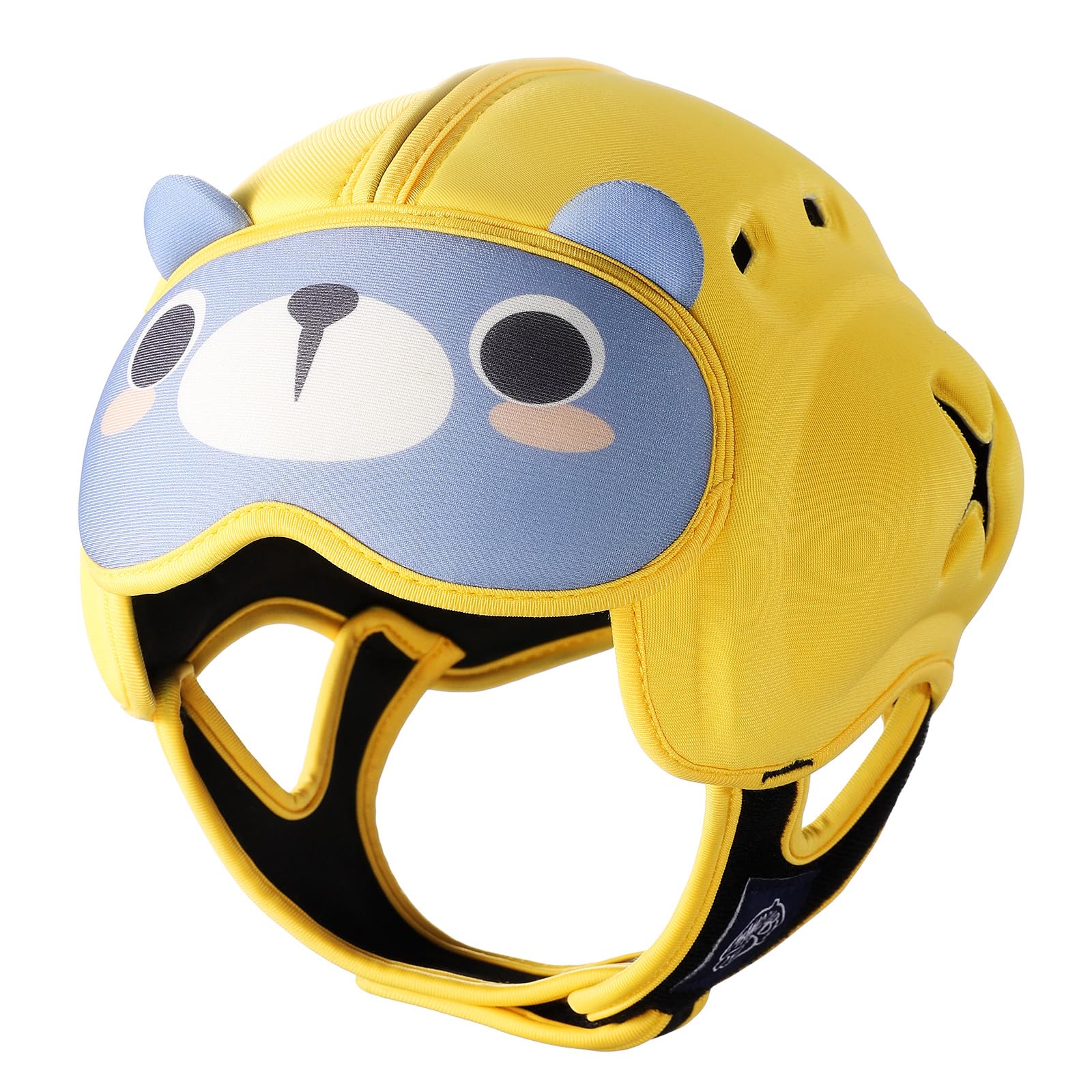 Mambobaby Guard Baby Head Protector Baby Helmet for Crawling and Walking - No Bumps and Soft Safety Peak - Ultra Light and Adjustable Baby Head Protector Suitable for Babies 6-24 Months-Little Raccoon