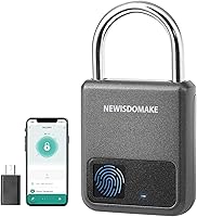 Vista 10 de Candado de huellas dactilares, candado inteligente con soporte de carga USB, bloqueo de huellas dactilares, bloqueo biométrico adecuado