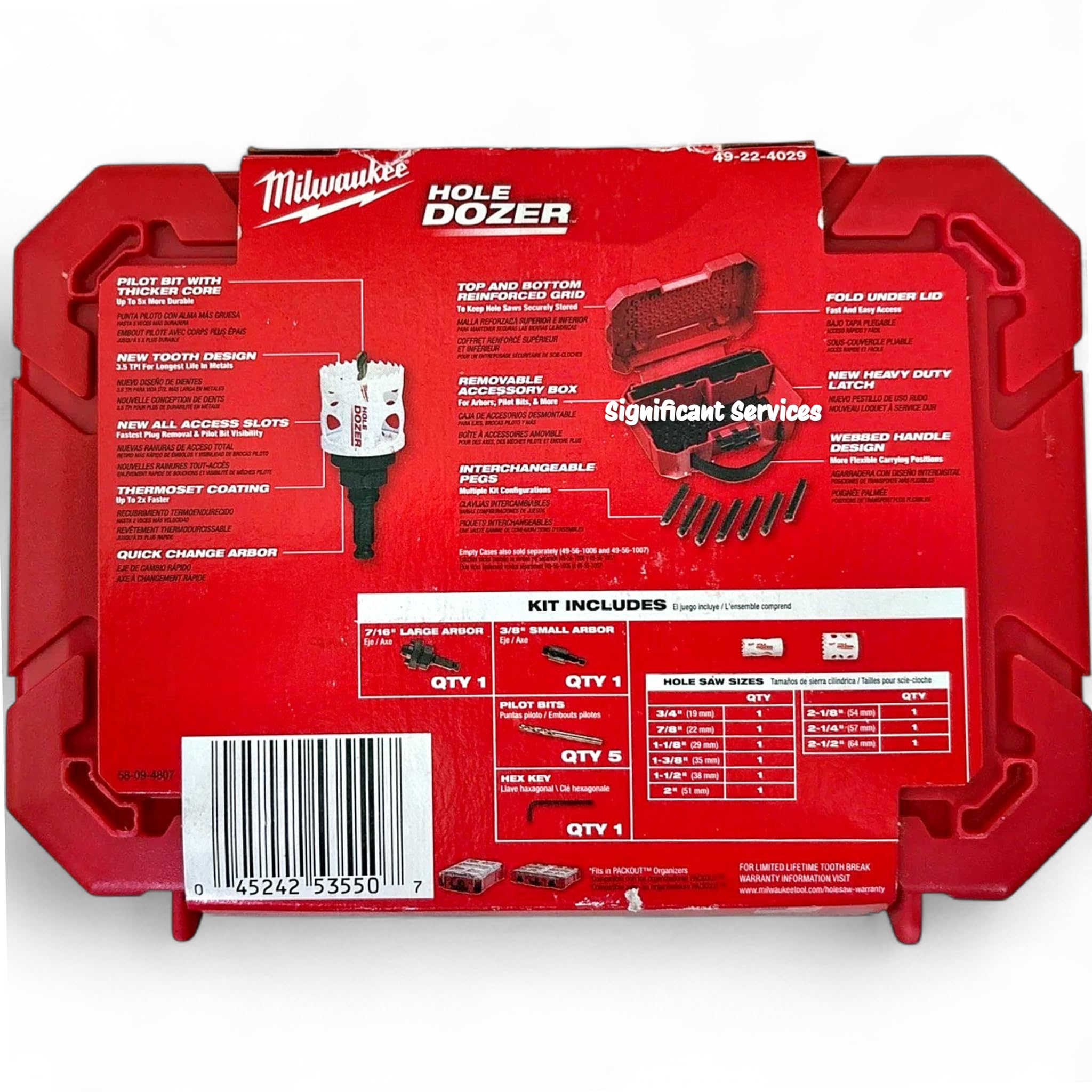 Amazon.com: Milwaukee Electric - Hole Dozer BI-Metal Hole Saw KIT