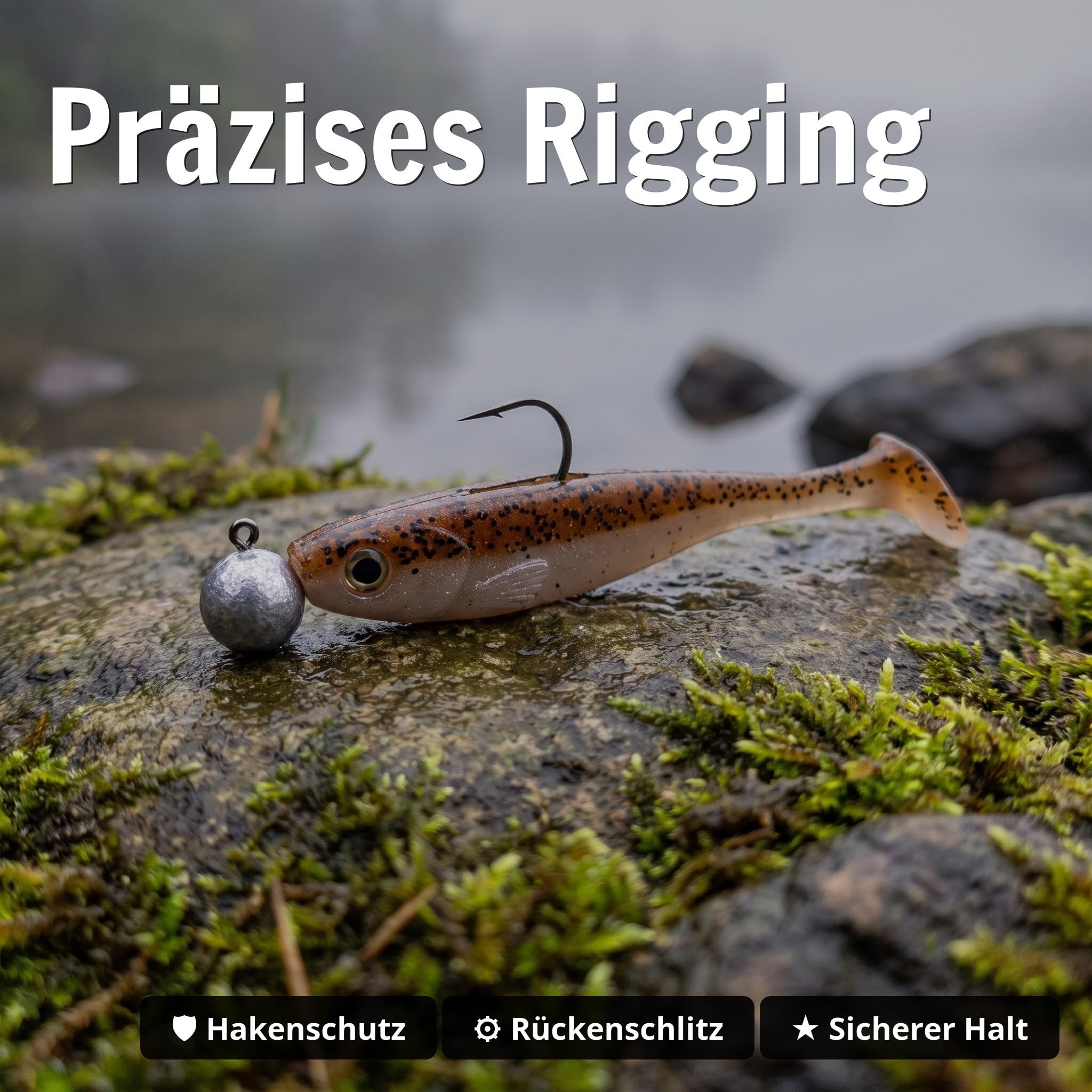 Zite Fishing Inzite Pershad Box | Barsch & Zander Spinnfisch-Set mit 8,5cm