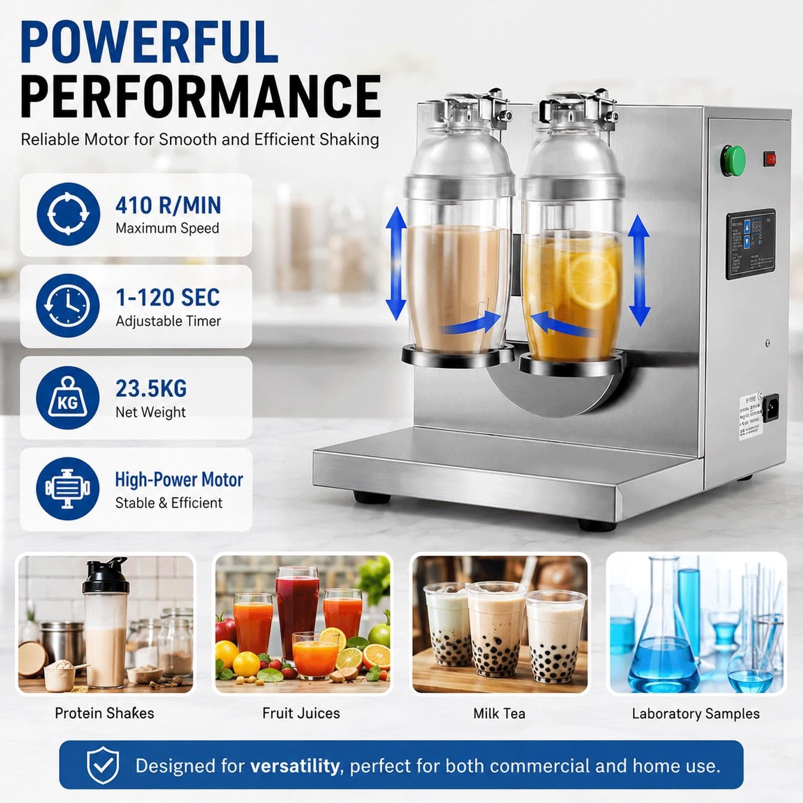 Shaker À Cocktail Automatique, Shaker À Boisson À 360 Degrés