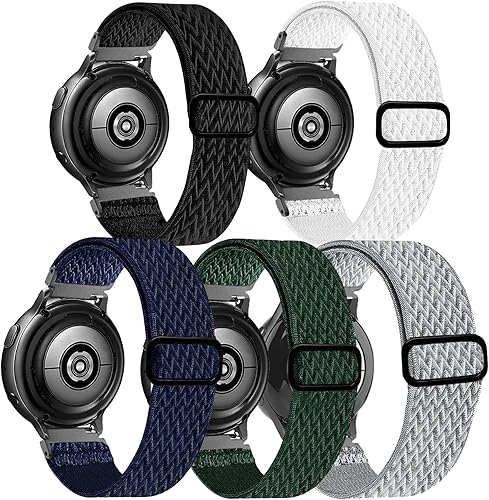 Bandas elásticas compatibles con Samsung Galaxy Watch 546 de 1.575 pulgadas, 1.732 pulgadas, Watch 5 Pro de 1.772 pulgadas, Watch 4 Classic de 1.654 Bandas elásticas compatibles con Samsung Galaxy Watch 546 de 1.575 pulgadas, 1.732 pulgadas, Watch 5 Pro de 1.772 pulgadas, Watch 4 Classic de 1.654