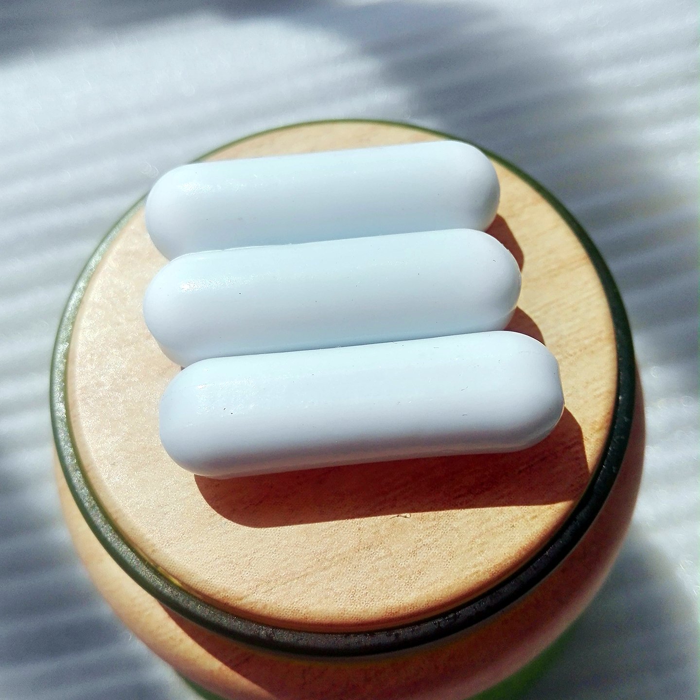 Magnetic Stirrer Stir Bar PTFE Magnetic Mixer Stir Bars (9X30mm, Cylinder Shape, 10PCS)