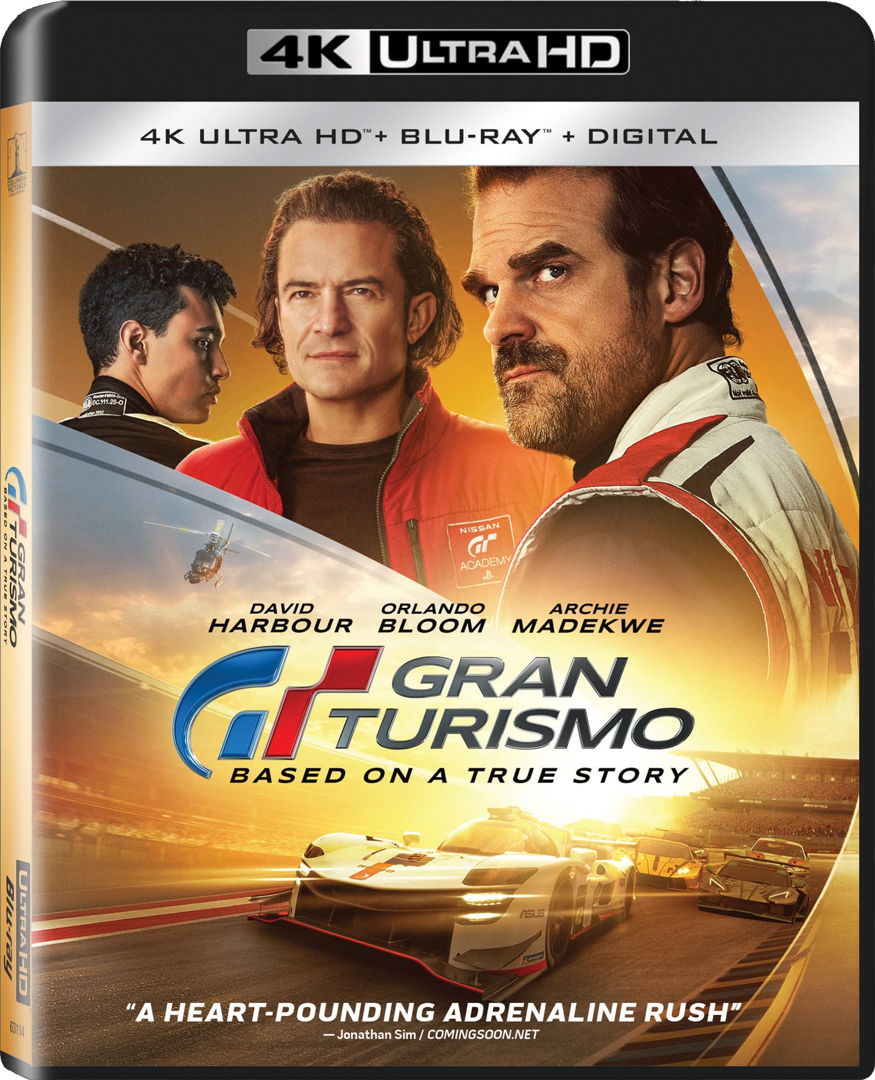 Gran Turismo - UHD/BD Combo + Digital [4K UHD] [Blu-ray]