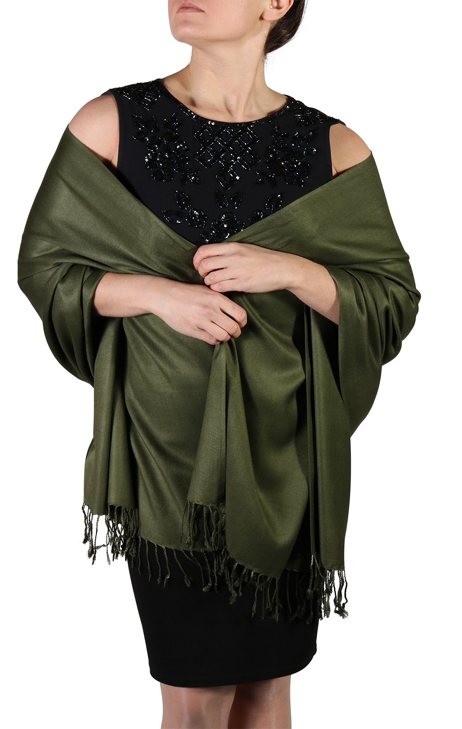 Pashmina Shawls and Wraps for Ladies - Perfect Evening & Wedding Accessory for Women