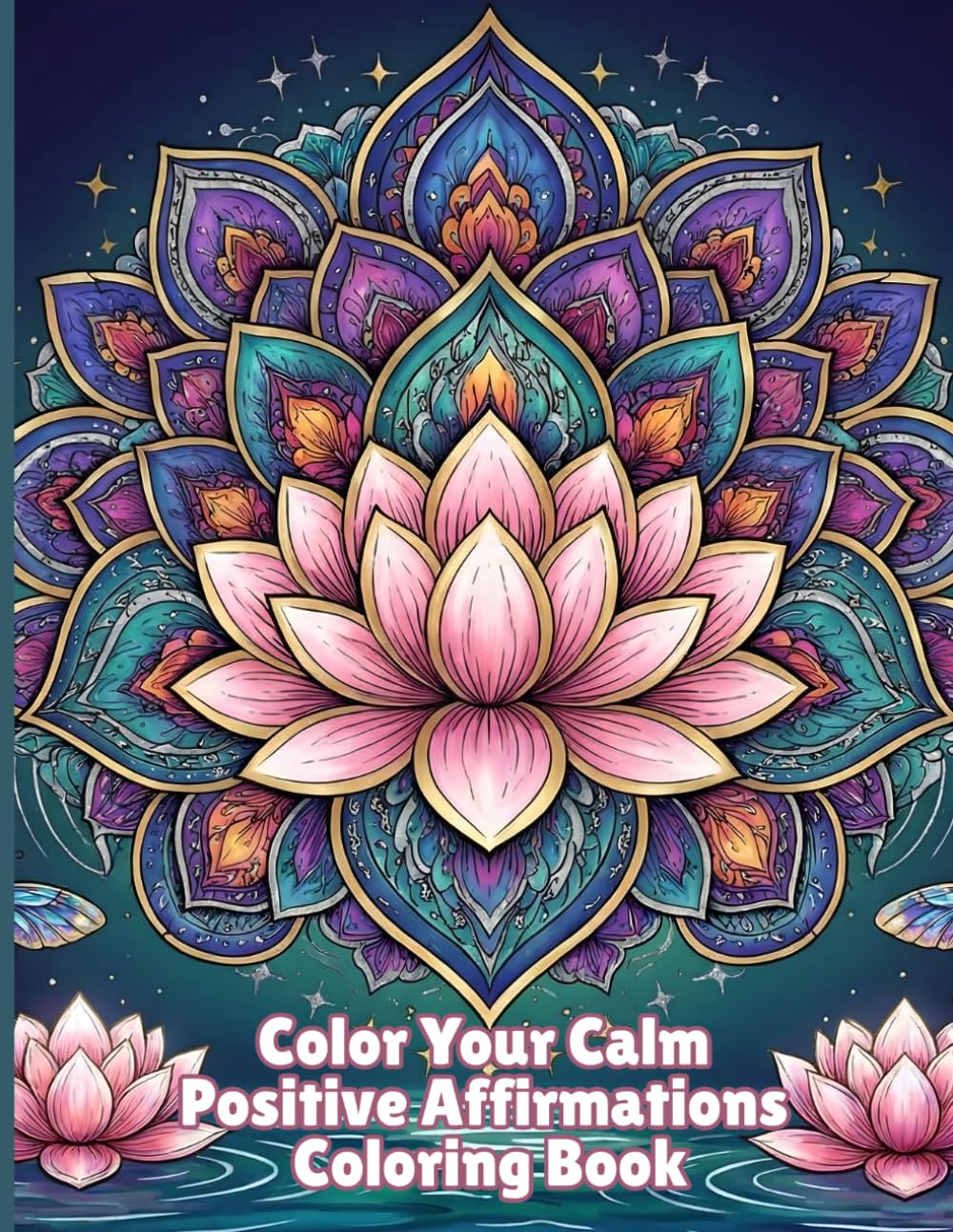 Color Your Calm: A Positive Affirmations Coloring Book for Adults and Teens