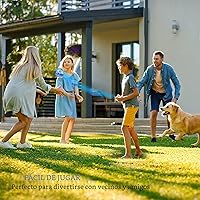 Vista 5 de Juguete de bola de orbe volador 2025, globo cósmico, boomerang, bola flotante, juguete giratorio galáctico, órbita de dron de mano, juguetes