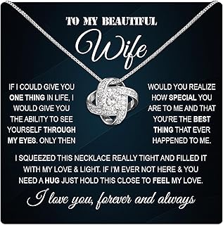 To My Wife Necklace From Husband With Heartfelt Message, To My Soulmate Necklace For Women, Necklace For Wife From Husband, Soulmate Gifts For Her, Birthday Gifts For Wife, Wife Birthday Gift Ideas