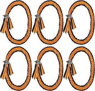 TFTAFAN Graduation Lei Class of 2026 Graduation Ribbon Leis Graduation Necklace Braided Necklaces Graduation Leis gift Party Accessories for Women and Men