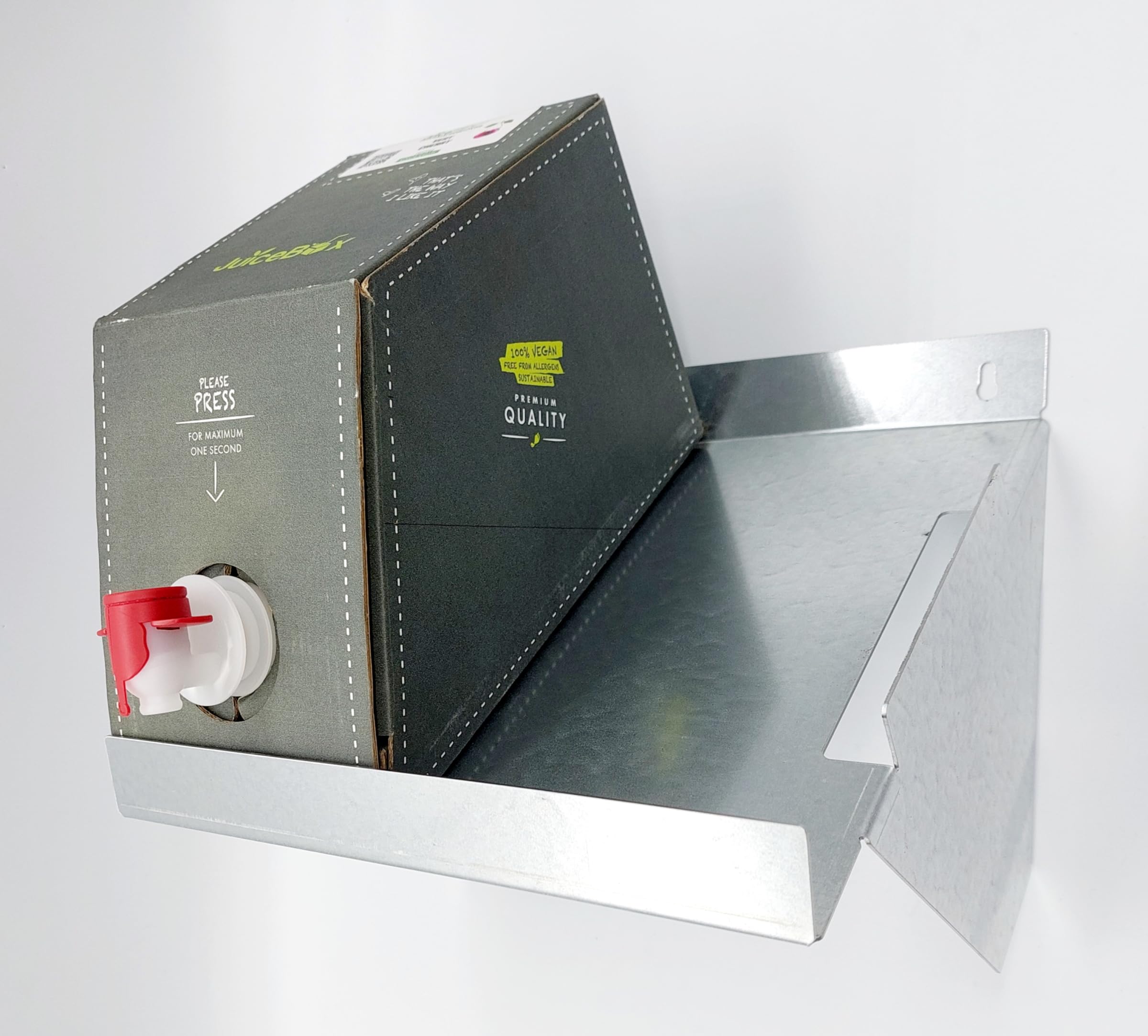 edelstahl boxen aufbewahrung HL-Perfektion-in-Edelstahl Halterung kompatibel für Zwei JuiceBox Getränkesirup Stahlblech verzinkt ca. 26 x 21 x 23 cm Küche, Haushalt & Wohnen Menge:1 Stück Medikamentenbox 3-stöckig Mit Tragegriff VW Original Zubehör