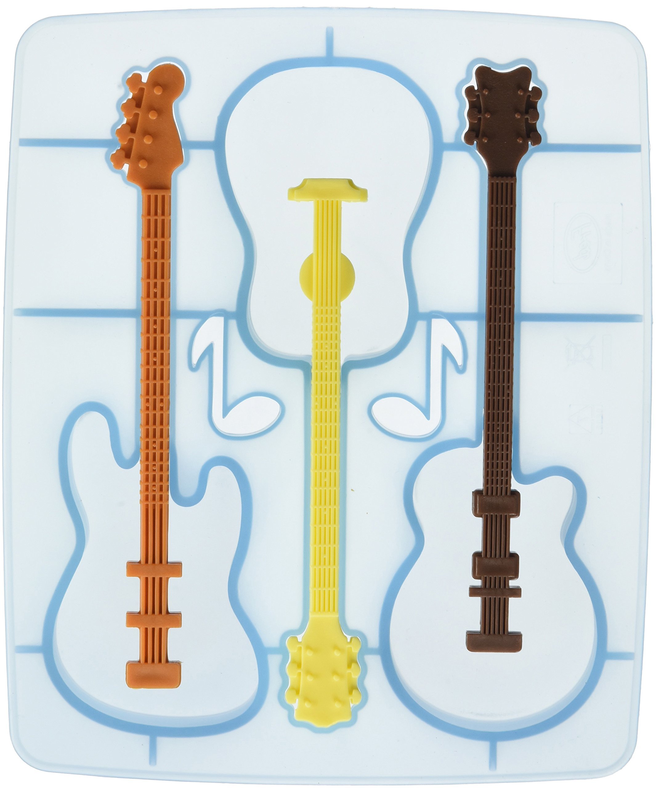 Cool Jazz Guitar Ice Cube Stirs, Set of 3