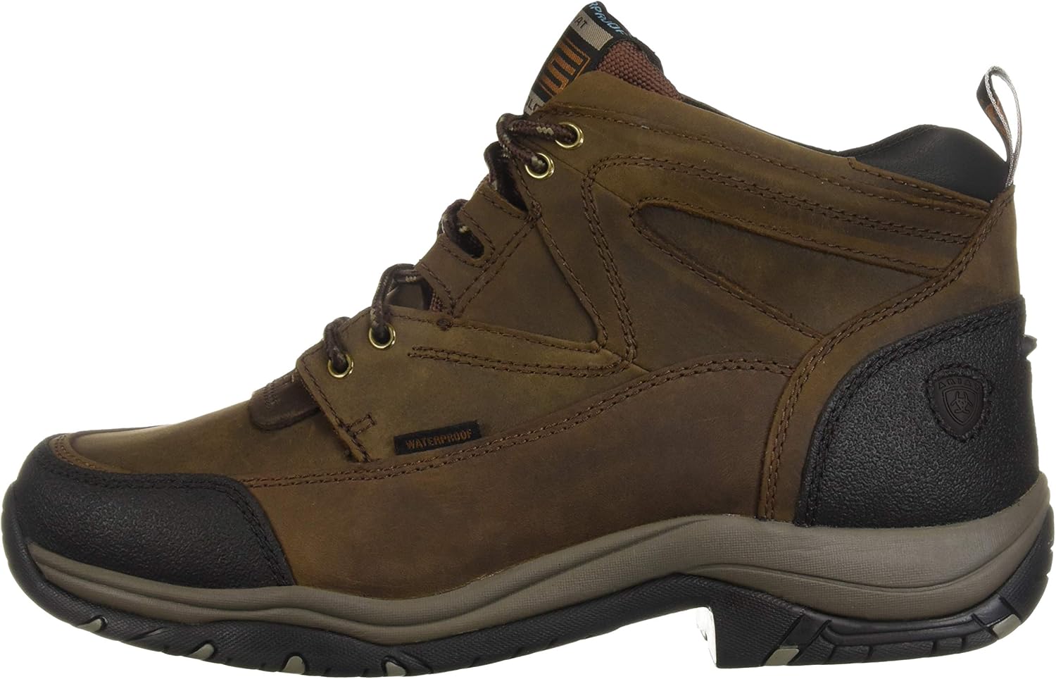 Ariat Terrain Waterproof Hiking Boot Mens Leather Waterproof Outdoor Hiking Boots