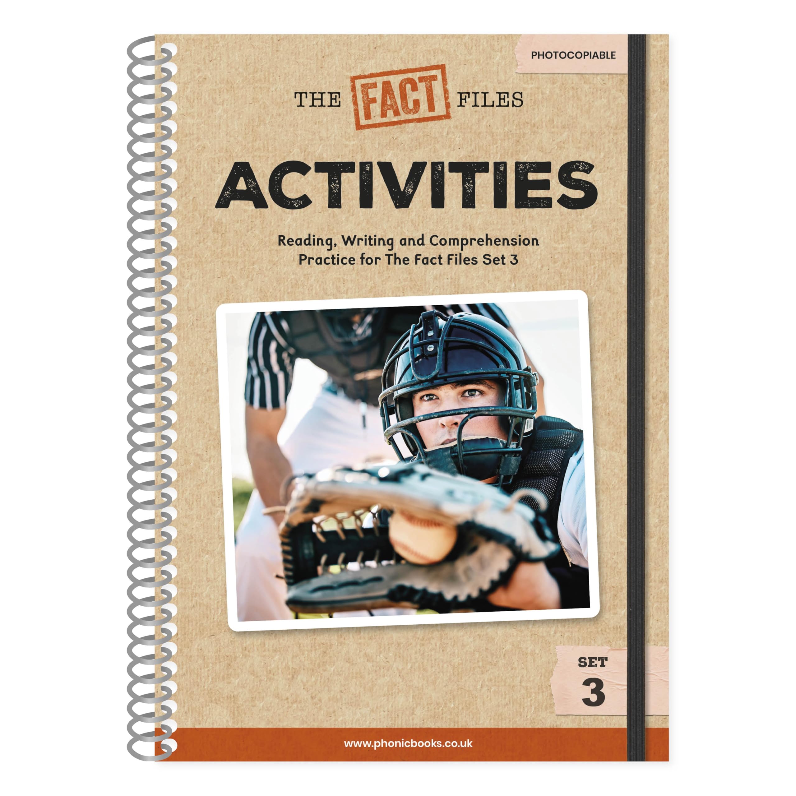 Phonic Books The Fact Files 3 Activities by Phonic Books (Spiral bound)