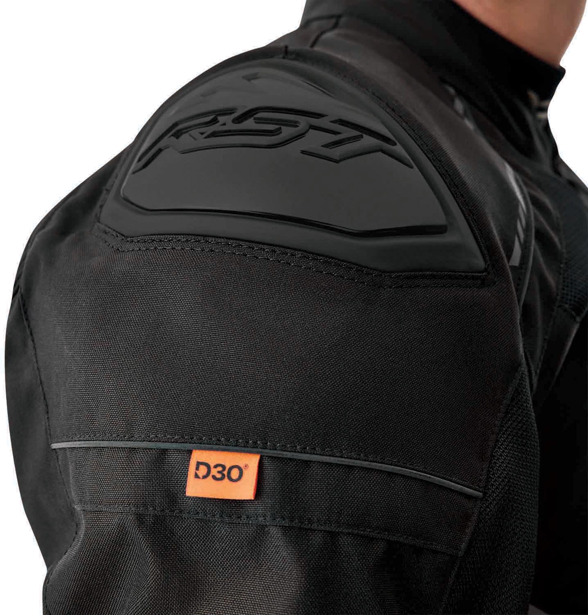 RST Veste de moto S1 D3O MESH - Construction renforcée, armure certifiée CE, utilisation route/aventure