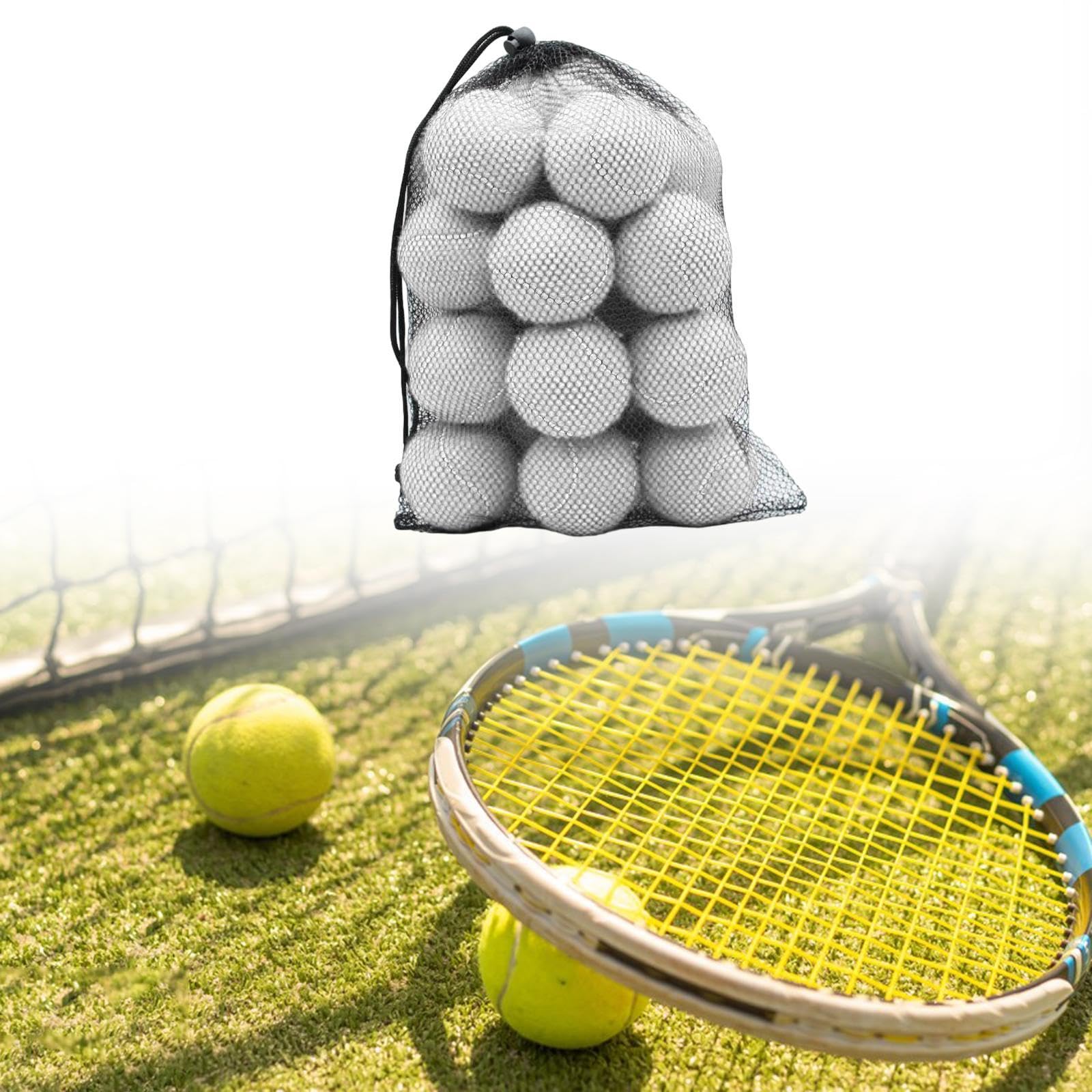 20 Elastische Tennisbälle, 6,35 cm Durchmesser, Verschleißfest, Ideal für Outdoor Training Und...