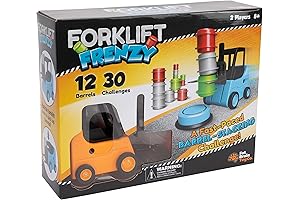 Forklift Frenzy - 2-Player Stack & Match Skill Game For Kids