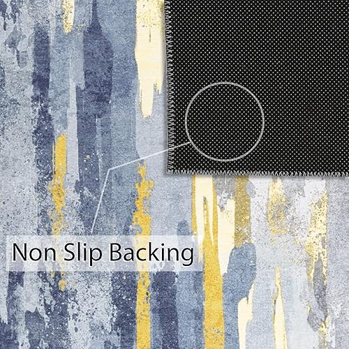 Miniatura 3 de Vernal - Alfombra antideslizante lavable a máquina para sala de estar, dormitorio, comedor, apta para mascotas, de alto tráfico, no desprende