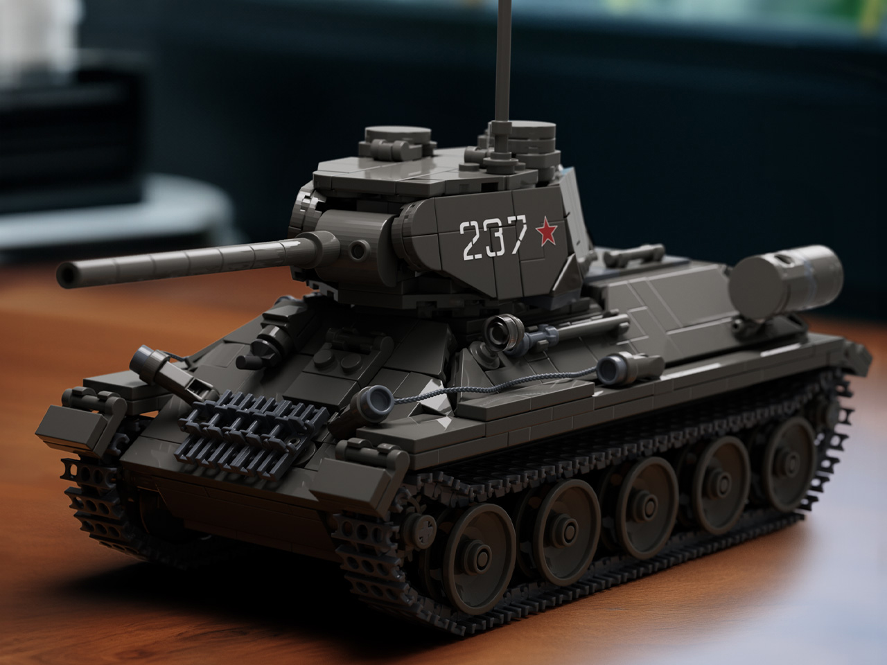 Amazon.co.jp: Nifeliz T34/85 戦車ブロック 大人向けミリタリーモデル