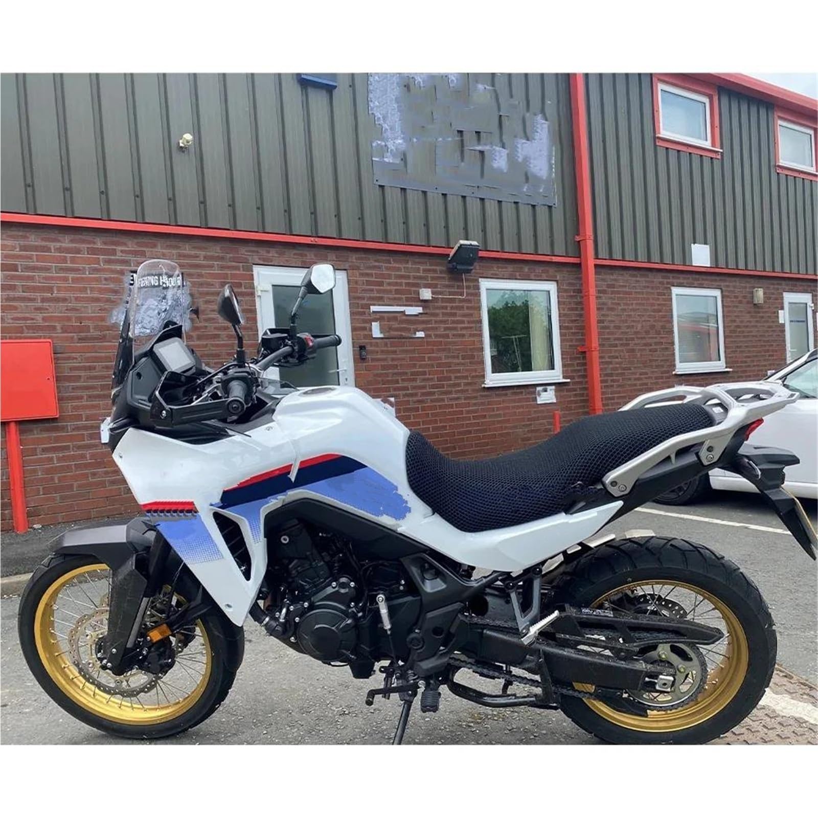 Parte a due ruote Coprisella Per Moto Cuscino Di Protezione Traspirante Per Sella Accessori Per XL 750 Per Transalp 2023