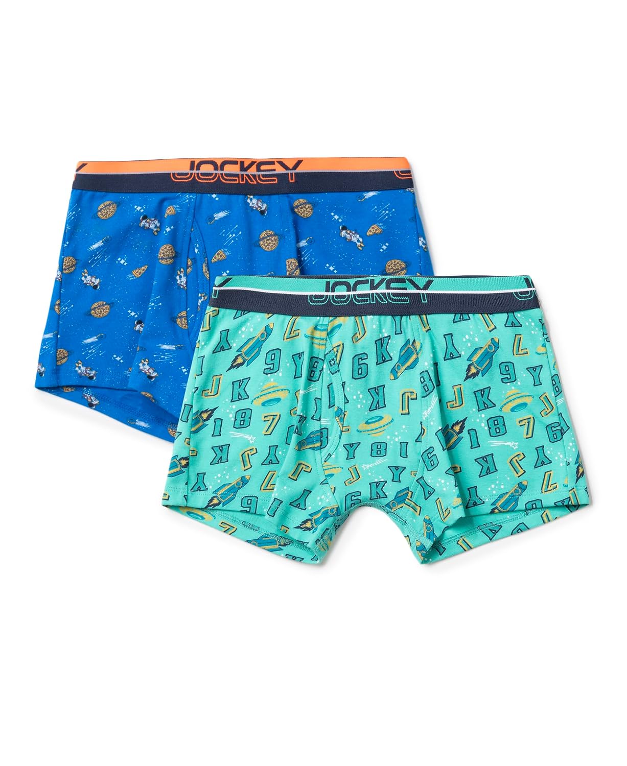 Jockey PB03 Boy's Super Combed Cotton Elastane Stretch Printed Trunk with Front Open Fly and Ultrasoft Waistband (Pack of ... - Review, Price and Buying Guide