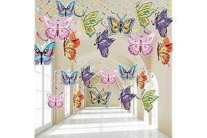 36 Pieces Butterfly Party Decoration