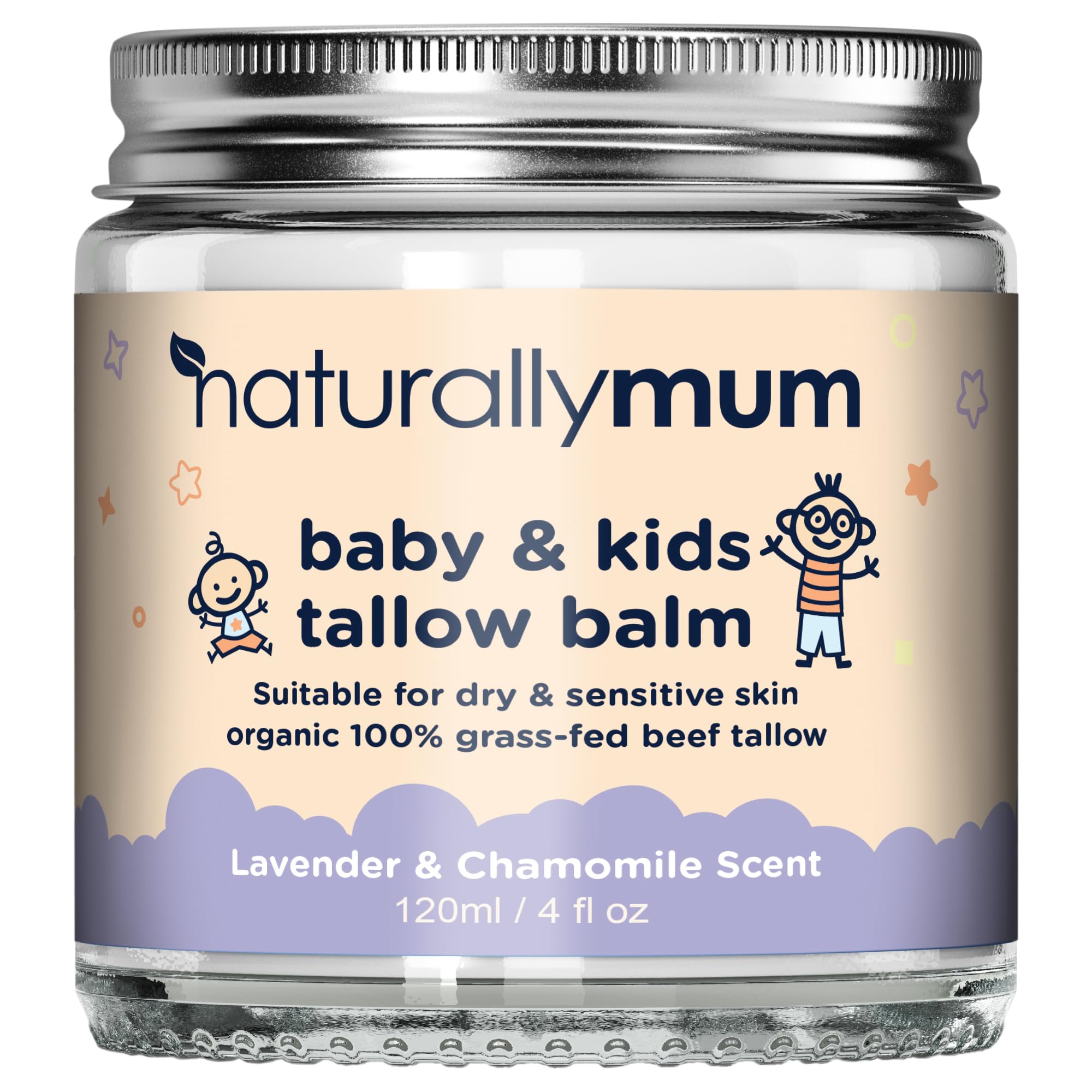 Baby & Kids Tallow Balm, 120 ml (Pack of 1)