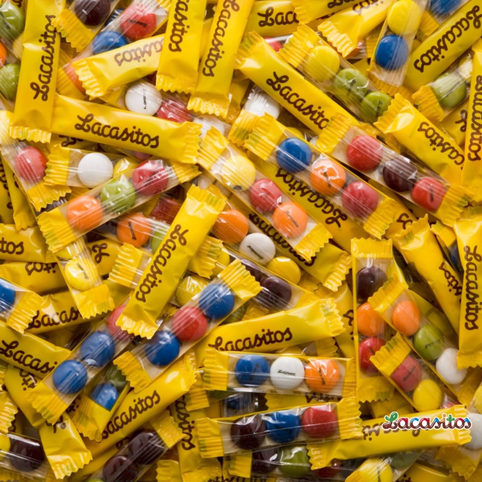 Lacasitos pack 1,2kg: 2 cajas con 400 paquetes de3 uds