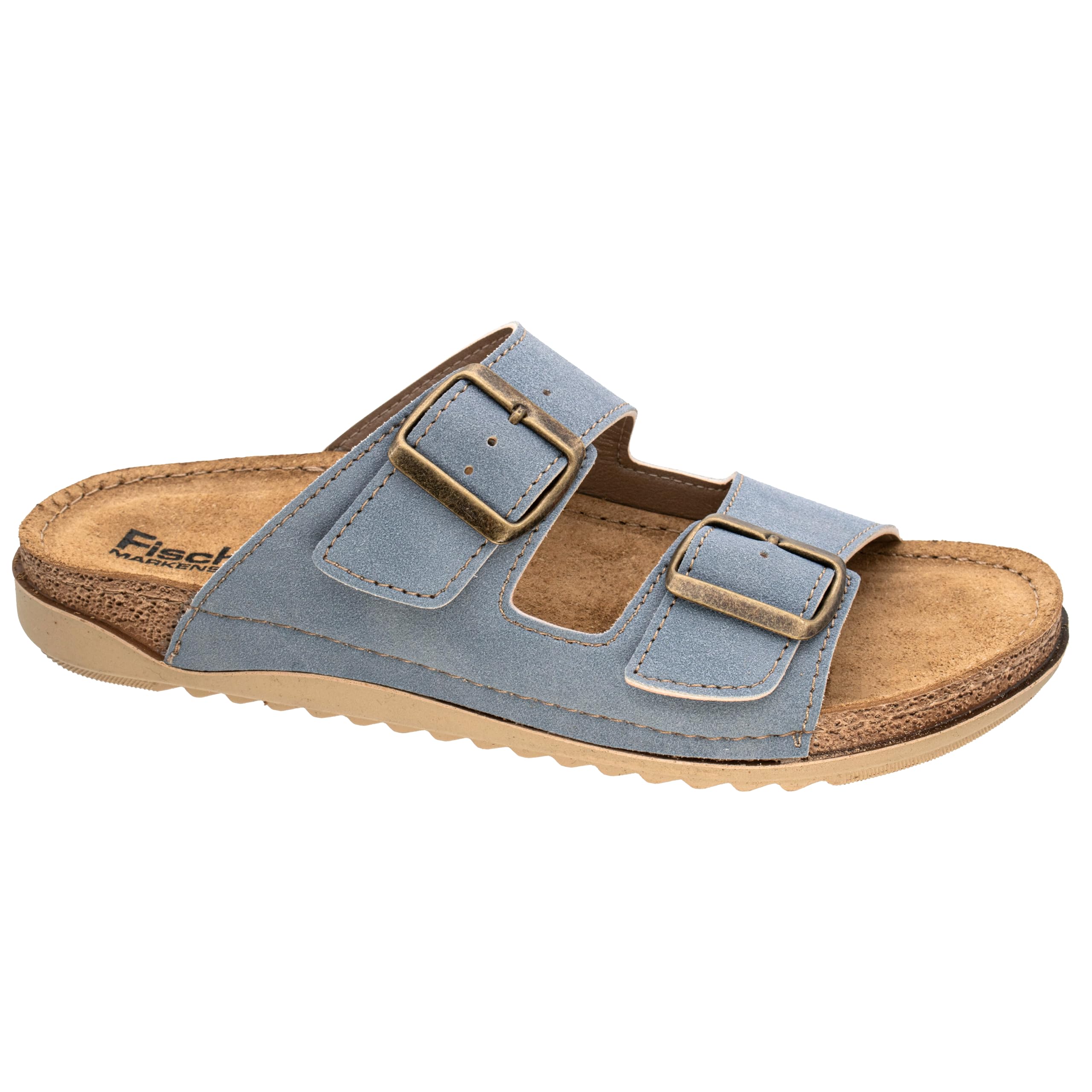 Fischer Markenschuh Women's Mules, lightblue, 6 UK