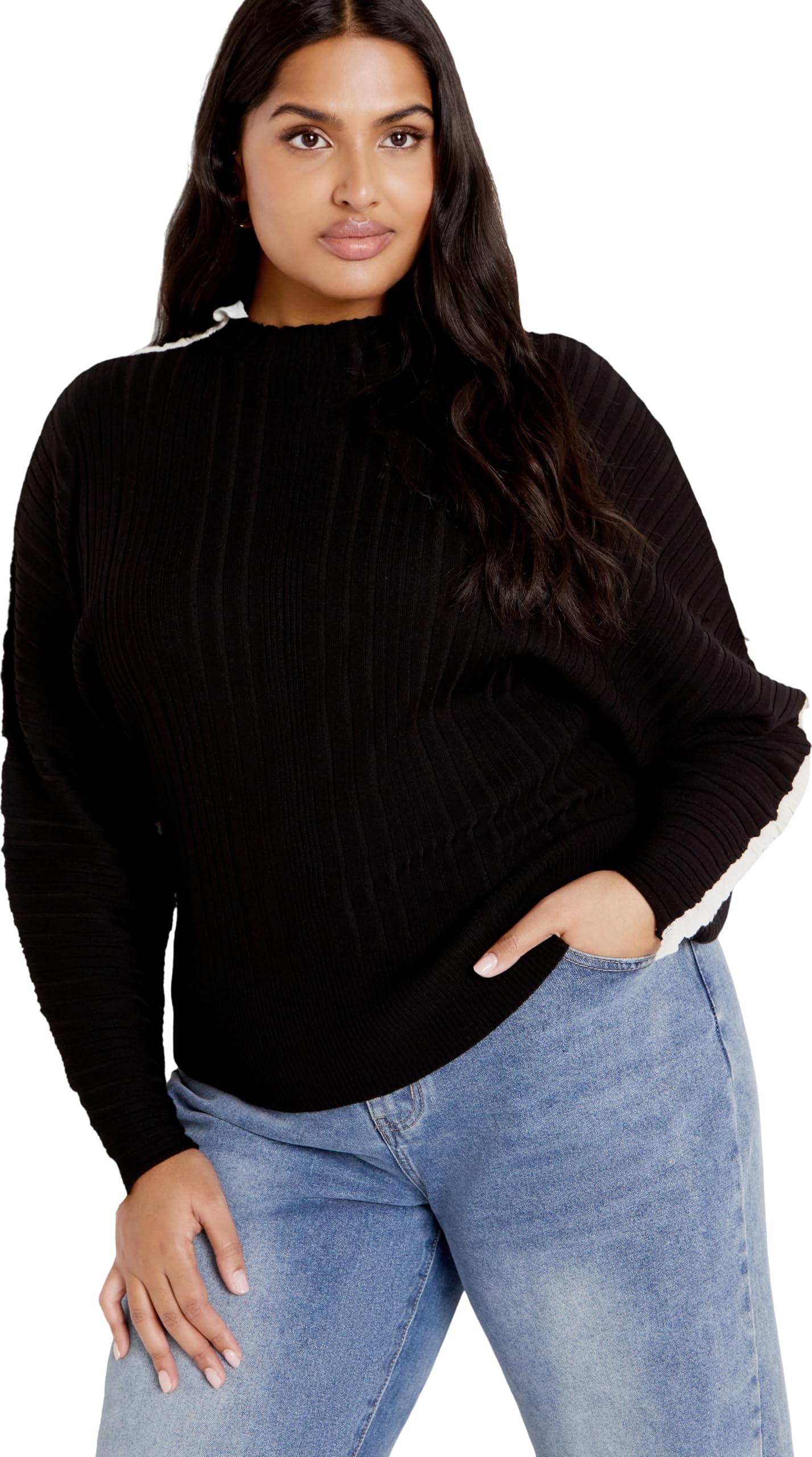 City Chic Women's Plus Size Miranda Sweater