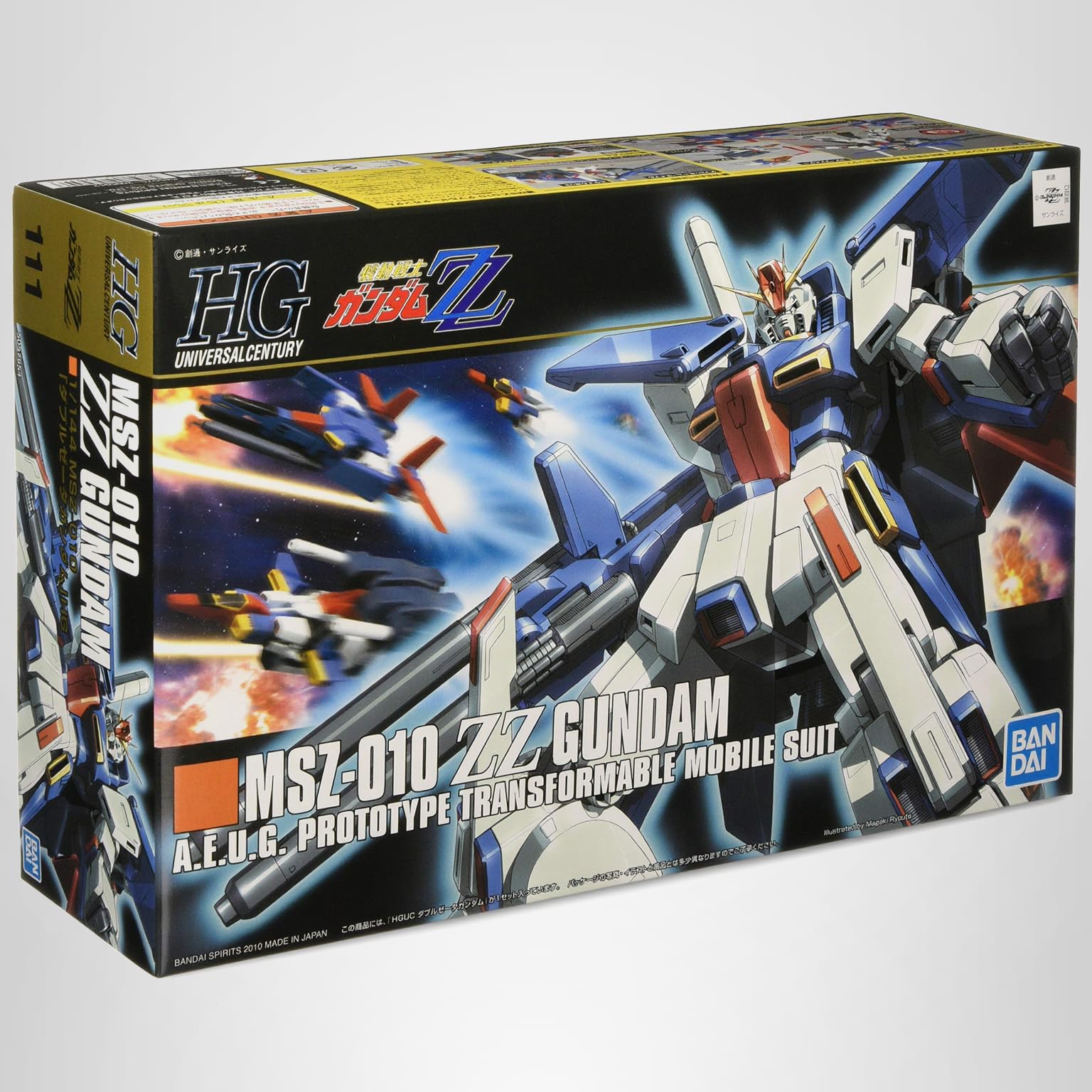 Amazon | BANDAI SPIRITS(バンダイ スピリッツ) HGUC 1/144 ZZガンダム