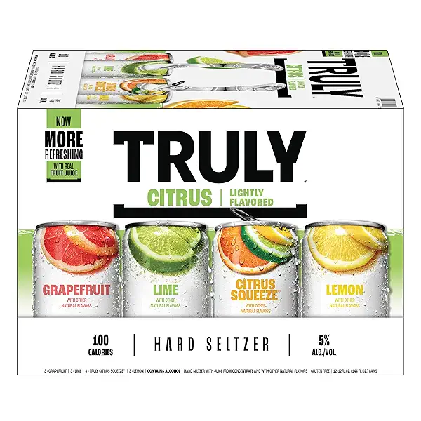 Truly Citrus Variety, 12 Pk, 12 Fl Oz Cans, 5% Abv 2