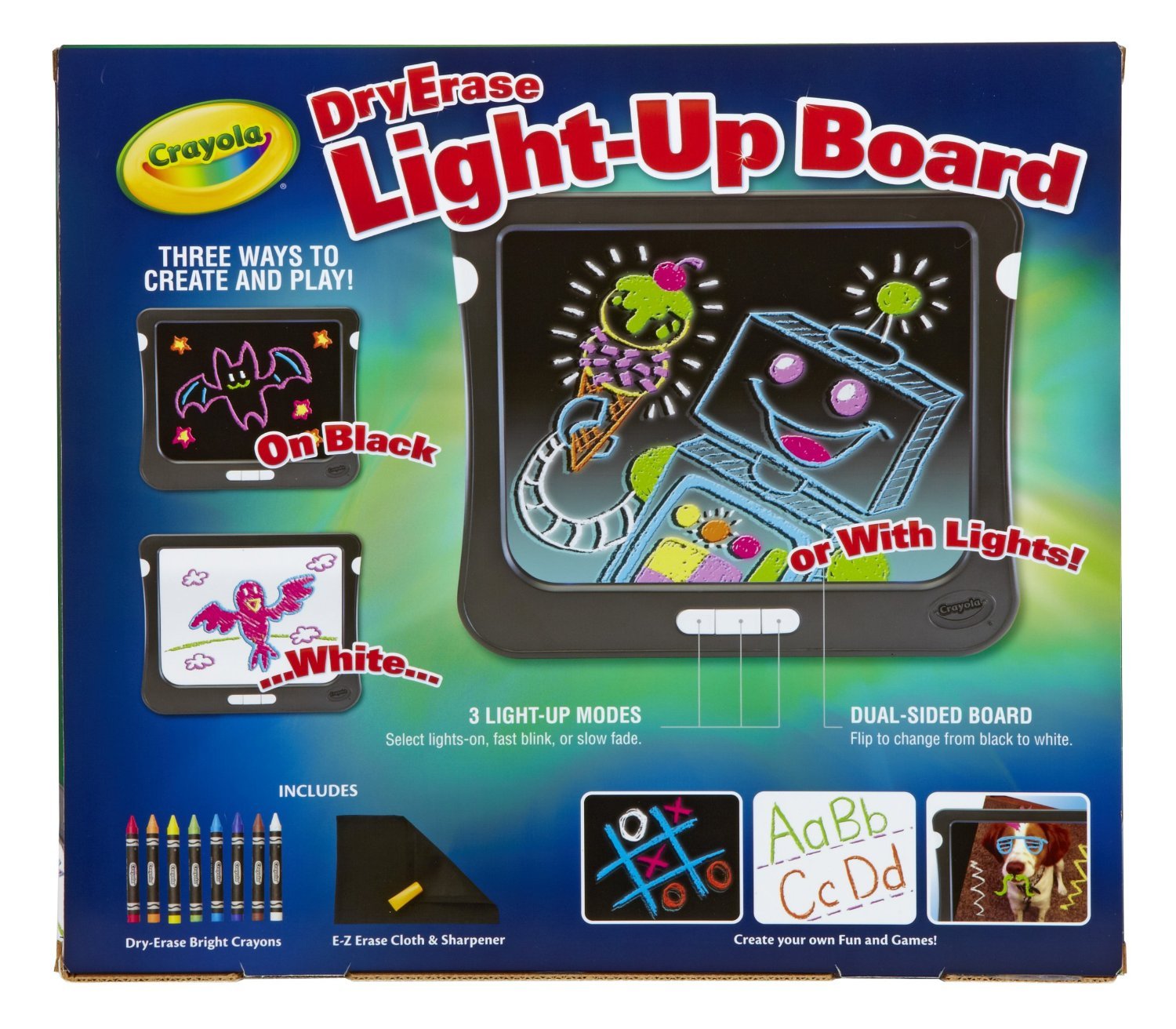 Buy Crayola Dry Erase Light Up Board Drawing Set Age 5+ Online at