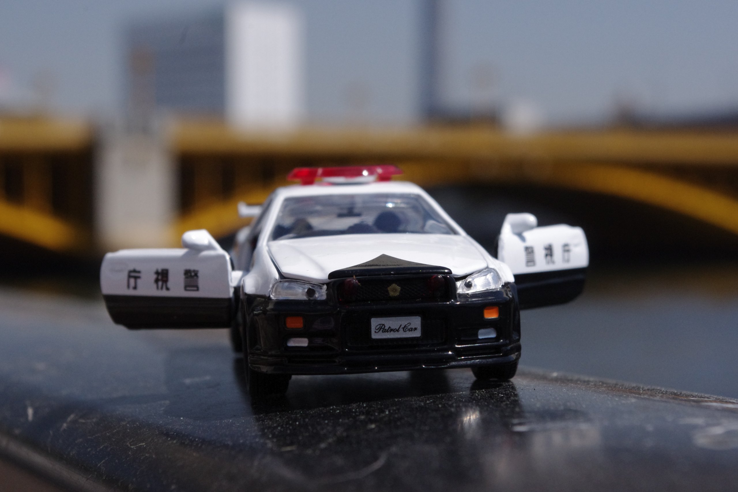 ダイヤペット日産スカイラインパトロールカー レア ヨネザワ ダイヤペット 日産 スカイライン パトカー
