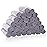 32 Pack Baby Washcloths - 10x10 Inch, Coral Fleece - Extra Absorbent and Soft Wash Clothes for Newborns, Infants and Toddlers - Suitable for Sensitive Skin and New Born - Baby Shower - Light Grey
