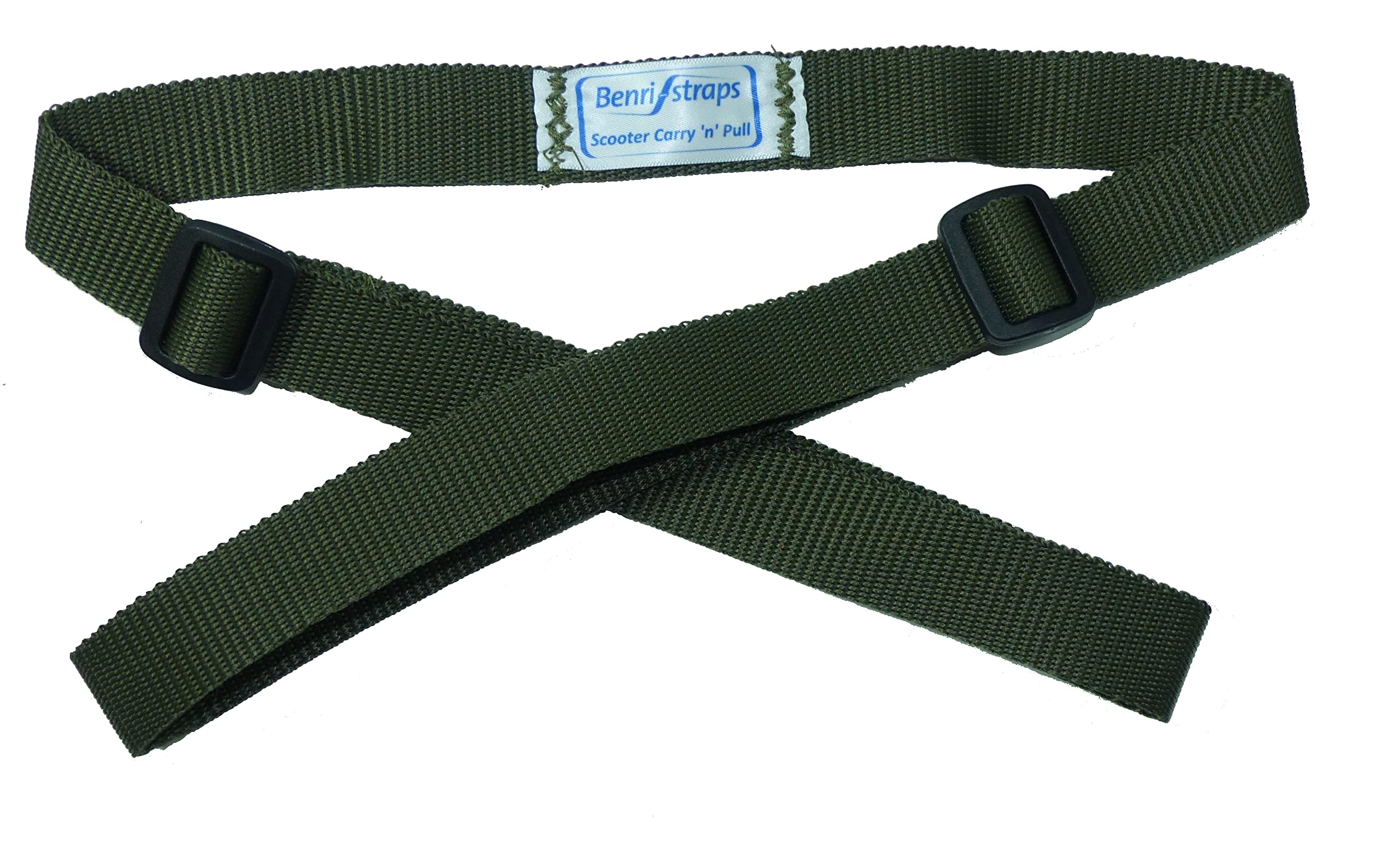 Children and Micro Scooter Carry and Pull Strap: Handlebar Reins (army green)