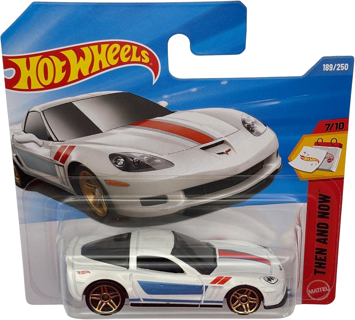 Hot Wheels '11 Chevy Corvette Grand Sport Die Cast Car 7/10
