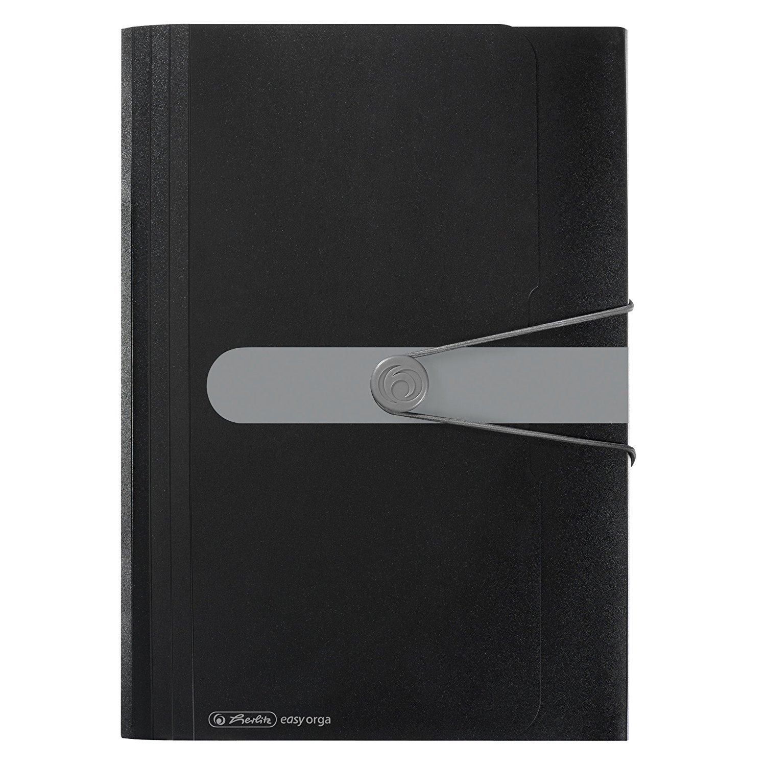 5 Stück Herlitz 11208394 Fächermappe A4 PP 12 Fächer schwarz