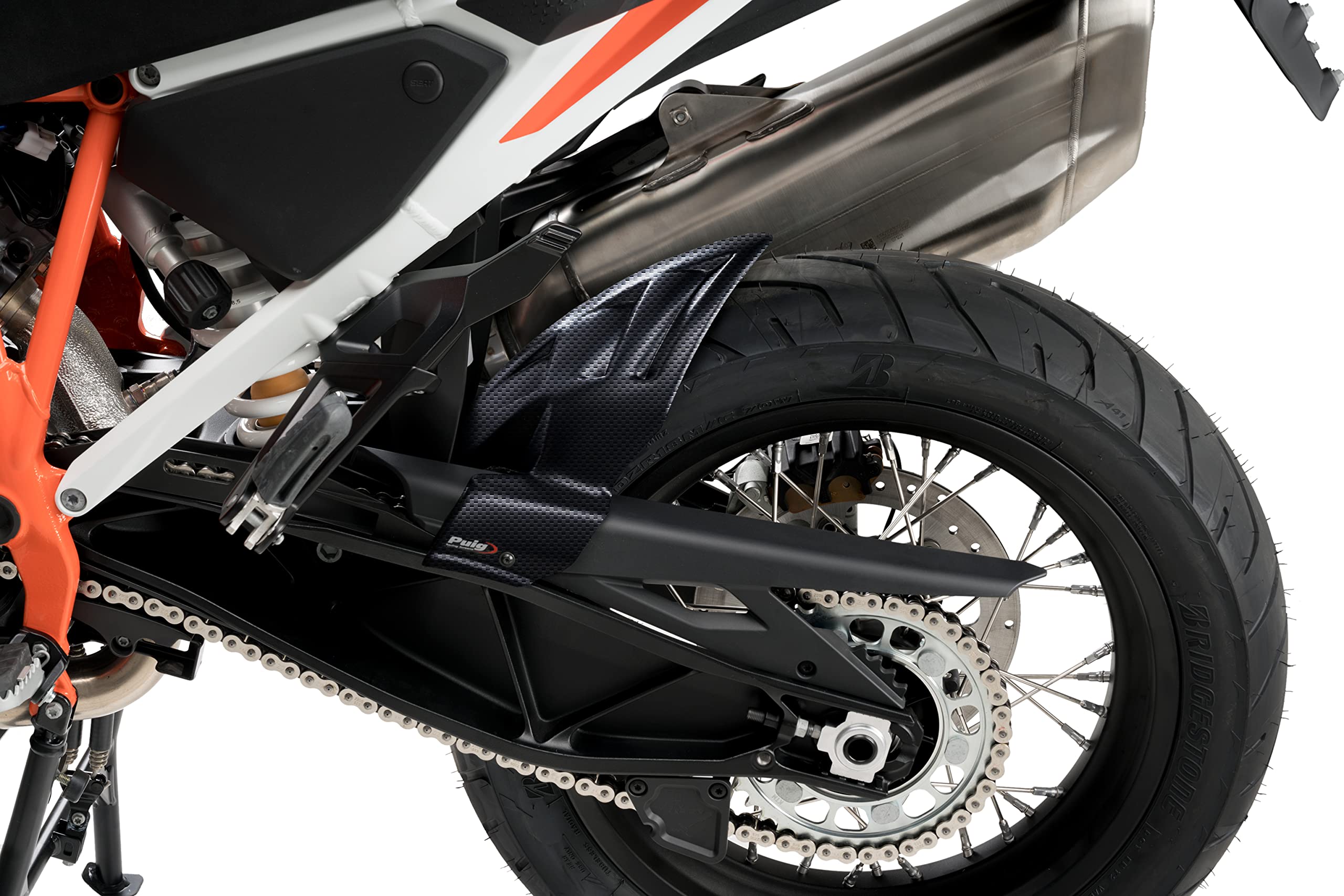 Puig 7023J REAR-FENDER[MATT BLACK] BMW R12 NINET (24-25) R nine T
