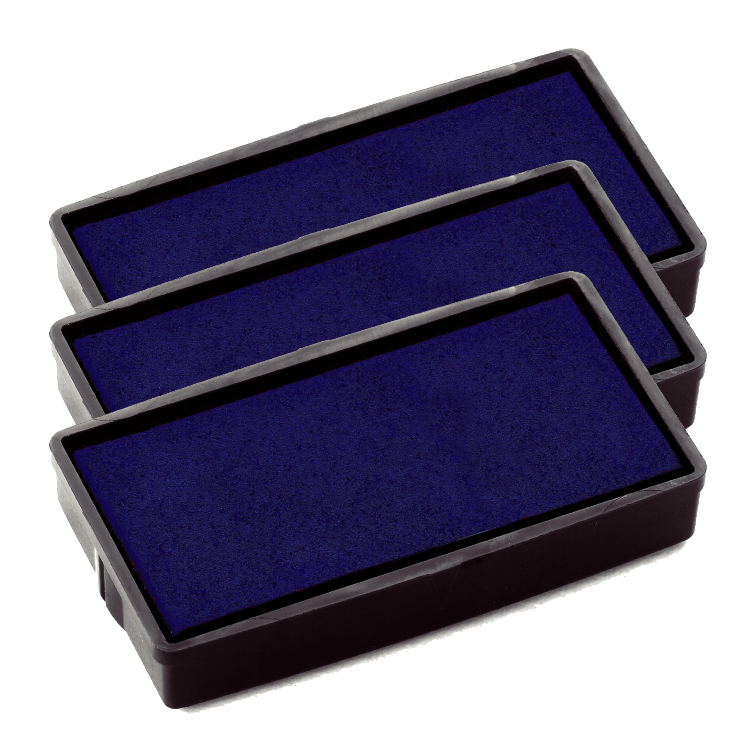 COLOP E/20 Replacement Ink Pads – Pack of 3 E20 Refill Pads Compatible with Printer 20 & Compact 20 Self Inking Stamps (Blue)