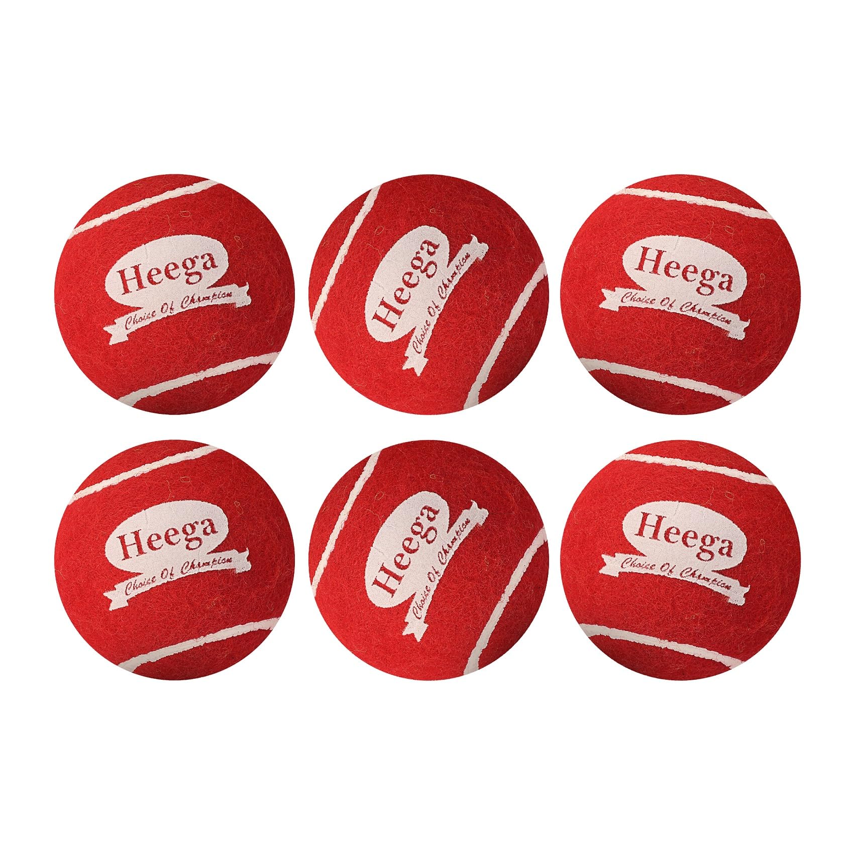 Heega Heavy Quality Red Pressurized Tennis Ball | High Jump | Cricket Tennis Ball | All Courts Balls | Highly Elasticity | More Durable | Good for Beginner Training Ball (B07VRKXGV3) Amazon Price History, Amazon Price Tracker