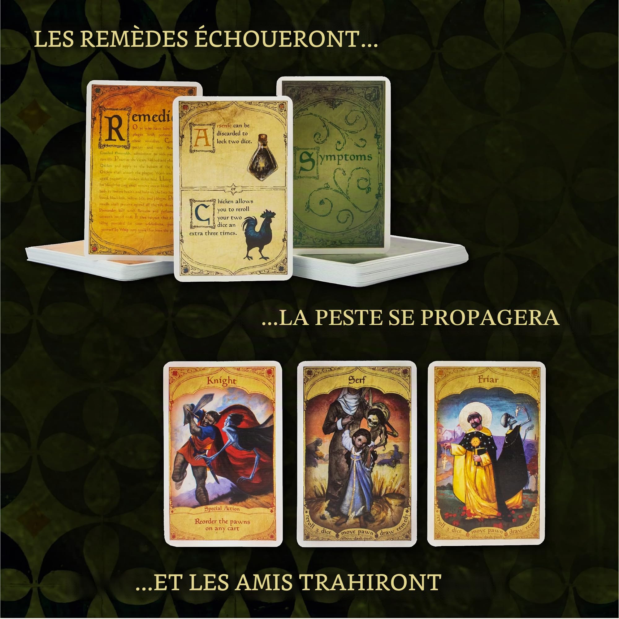 Facade Dark Cites Series Jeu de société de stratégie, tromperie et chance – Jeu de cartes pour adolescents adultes et famille – Bristol 1350